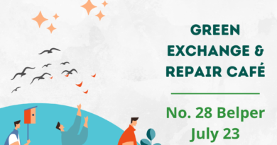 Green Exchange & Repair Café – July 23rd